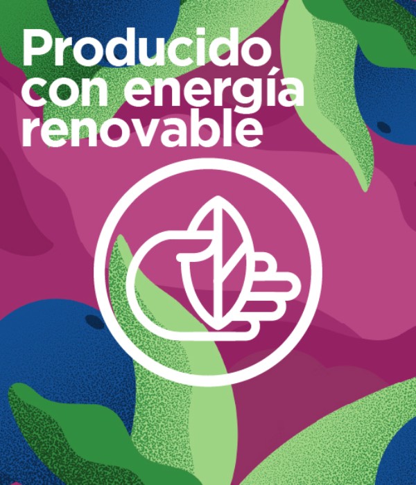 Con energía renovable